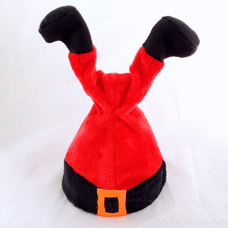 Kostümparty Santa Hosenhut lustiger Weihnachtsmütze