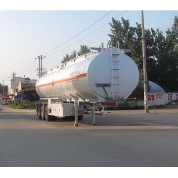 Semi-trailer do transporte do líquido inflamável da liga de alumínio de 11m