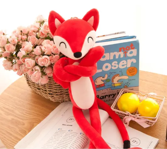 Naughty Fox Shaped Plush Toy