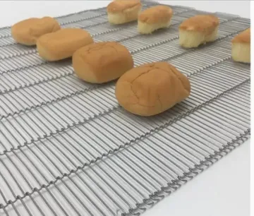 Flex Conveyor Belt with Metal Wire Mesh Chain Drive