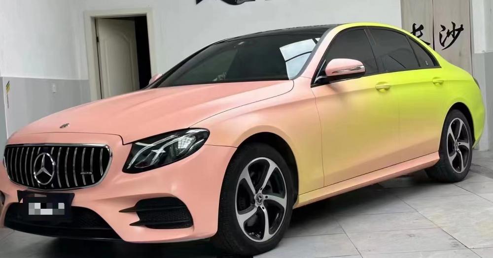 lemon honey matte color wrap film2