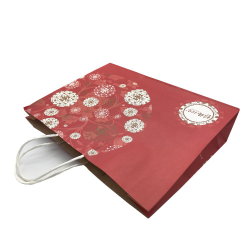 Printing packaging plain brown kraft paper bags