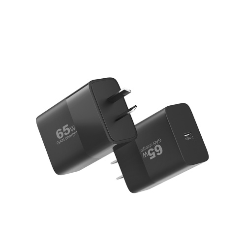 65W GAN Single USB Type-C-laddare för bärbar dator