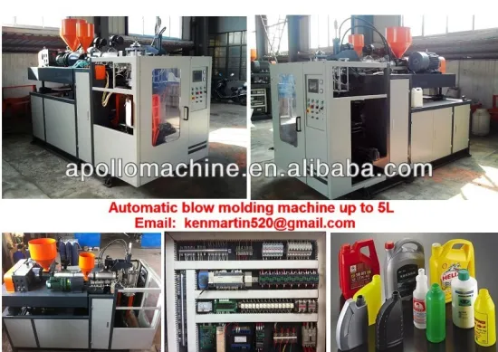 20L/4 gallon water drum plastic molding machine