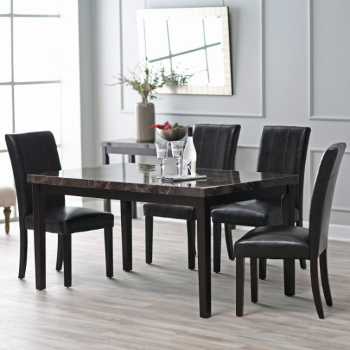 Wooden Dining Table Rectangular Kitchen Table Desk