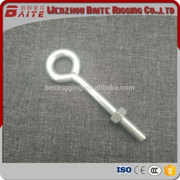 STEEL ELECTRIVC GALVANIZED EYE BOLT WITH NUT