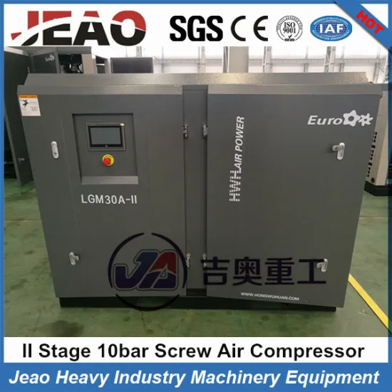 No Mute AC Power 37kw 50HP Industrial Air Compressor for Sale