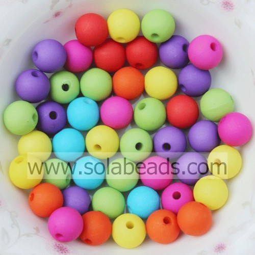 Festival 12 mm di plastica acrilica rotonda Gumball imitazione perline Swarovski