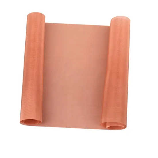 Pure Copper Wire Braided Mesh for Dense Filtering and Grounding