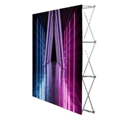 New China Manufacturer: Fabric Pop-Up Displays, Backdrops & Straight Fabric Pop-Up Displays