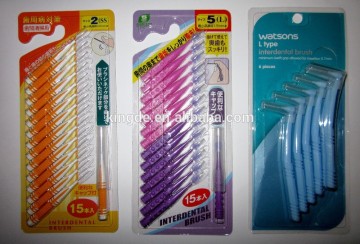 Automatic plastic blister card heat sealing machine ,wooden chopsticks packing machine