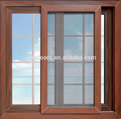 Brand aluminum sliding window with mosquito screen