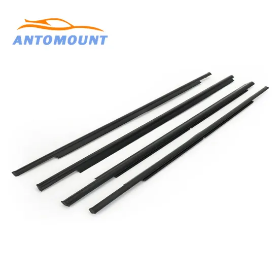 Black Window Strip Weatherstrip for Mitsubishi Outlander 2006-2012