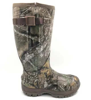 ATM Anti Snake Bite Neoprene PU Hunting Boots With Camo Print