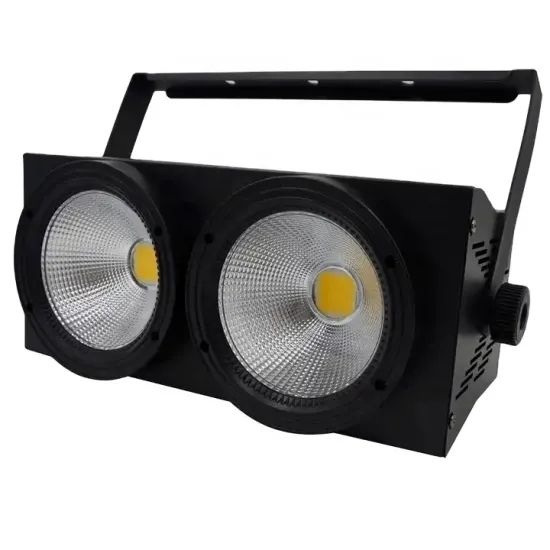 2x100W LED COB 2 Eyes Warm White & Cool White Matrix Blinder Light Stage for Studio and Nightclub