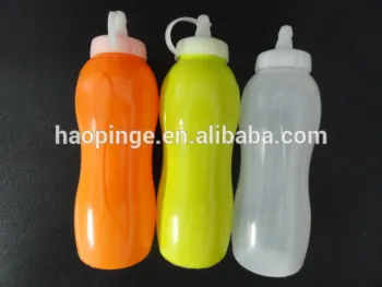plastic salad bottle