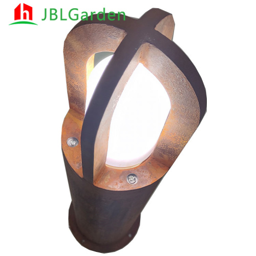 Outdoor Decorative Corten Steel Light