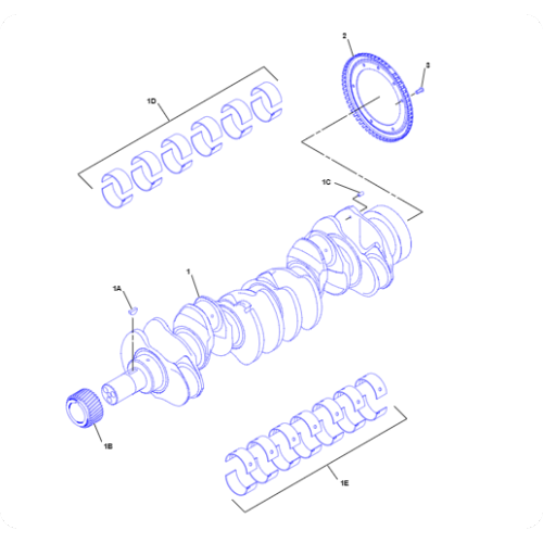 Jaw Clamp 120M Bearing Kit 3601978/360-1978