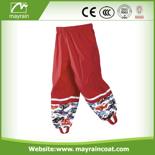 PU/ PVC Kids Rain Bib Pants
