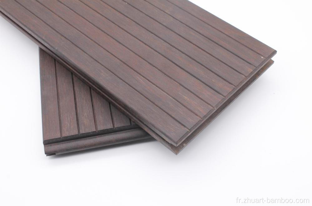 Bamboo certifié ISO Bamboo Outdoor Dark Disking -v-Groove-30