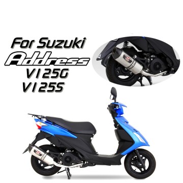 V125/V125G/V125S Exhaust Full System - Mufflers and Silencers