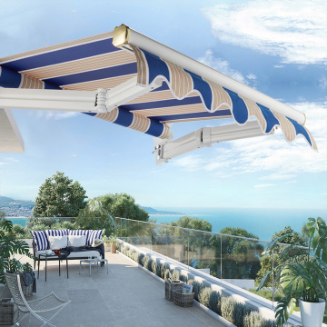 Forniture di fabbrica Outdoor Garden Garden Folding Bram Sun Shade Retrable Wnings for Balcony