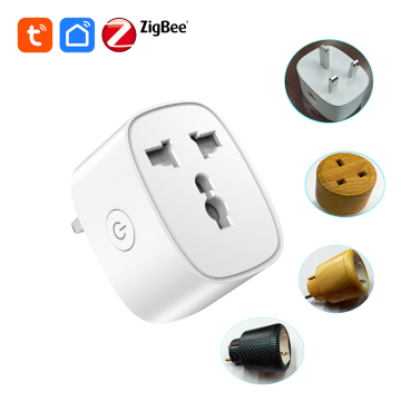 UK Tooya BSD61 Plug with Tuya Zigbee Mesh Energy Monitor (20A/16A) - Firmware Customizable Based on ESP Series for Smart Home