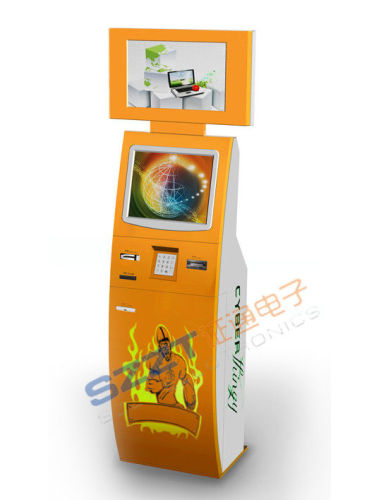Zt2223-b Free Stangding Stainless Steel Bill Payment Kiosk With Account Inquiry &amp; Transfer