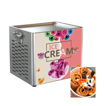 Multi-Purpose Stir Fry Ice Cream Roll Maker Machine for Sale