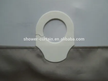 Fabric Polyester Seaworld Design Hookless Shower Curtain