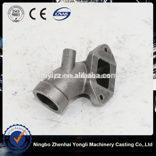 The best choice nodular iron Diesel oil linking pipe joint,farm diesel engine tractors spare parts s195