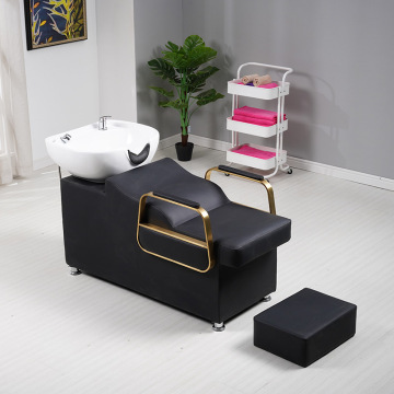Adjustable Seat Beauty Salon Shampoo Backwash Unit