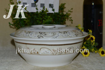 Feines Knochen China Porzellan -Suppe Tureen für Hotel
