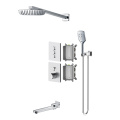 Rain All In One Black Matte Shower System