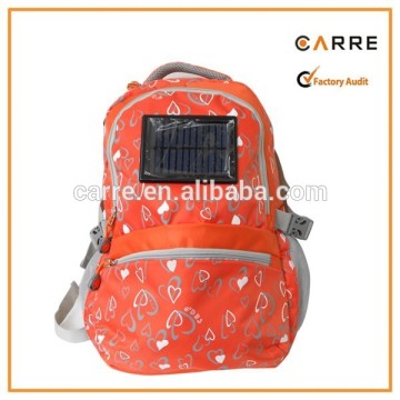 solar charging panel solar power backpack