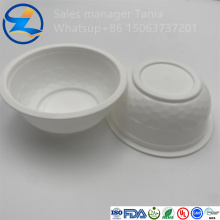 White PP film thermoforming packing products