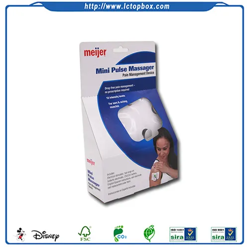 Mini pulse massager packaging paper boxes