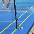 Professional Stainless Steel Badminton Net Post