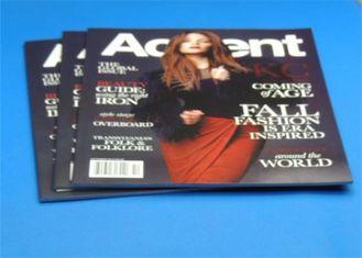 Colorful hardcover Magazine Printing Services , professiona