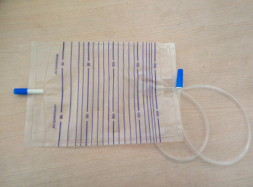 2000ml Medical Disposable Urine Bag With Outlet