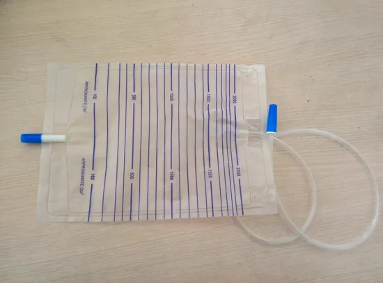 2000ml Medical Disposable Urine Bag With Outlet