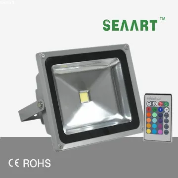 10W ED floodlight RGB floodlight  with CE, RoHS (COLORFUL)