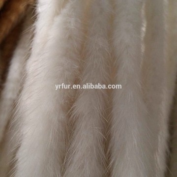 YR255 Customized Genuine Mink Fur Trim for Garments