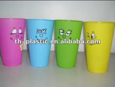 pp cup, plastic cup, plastic printing cup