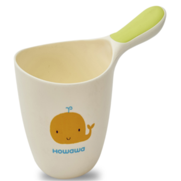 Tasse de rinçage pour cuillère de bain pour bébé mignon