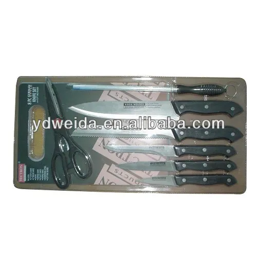 7 pcs knife set