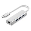 Aluminiumlegierung USB3.2 Gen1 5gbit / s Hub