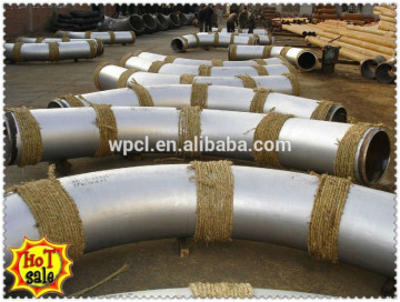 90 degree stainless steel bend pipe fitting