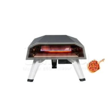 Luxury Outdoor Gas BBQ Pizza Oven for Making Pizza Built in Outdoor Kitchen
