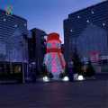 LED 3D Snowman Christmas Motif Light
